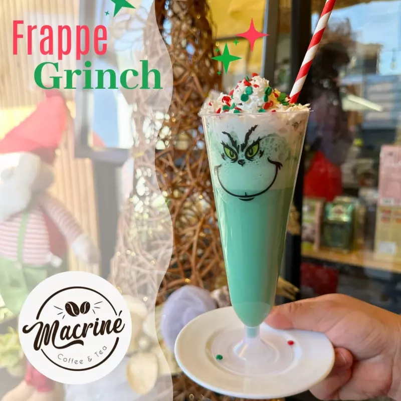 Frappe Caramelo Grinch
