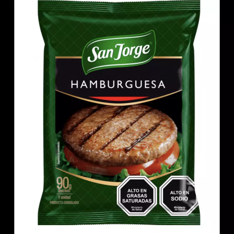 Hamburguesa san Jorge 90grs