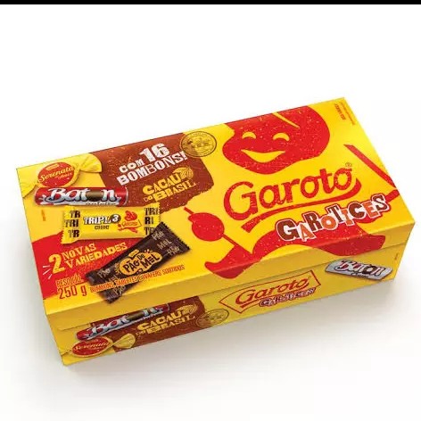 Caixa de bombom garoto 250g