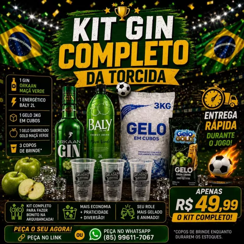 Kit Gin Orkaan Maça Verde