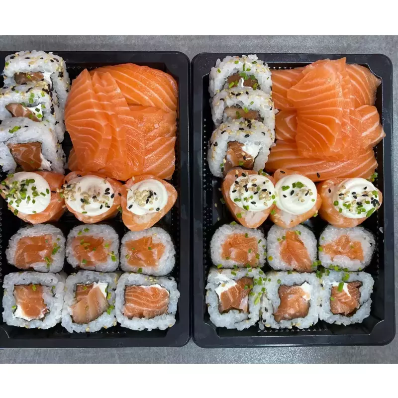 Menu Salmão em Dobro