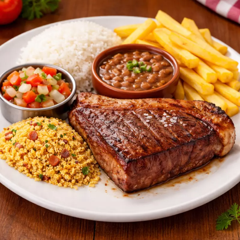 Picanha grelhada da Casa