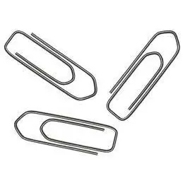 337 Clips metal 2/0 cx 100 unid