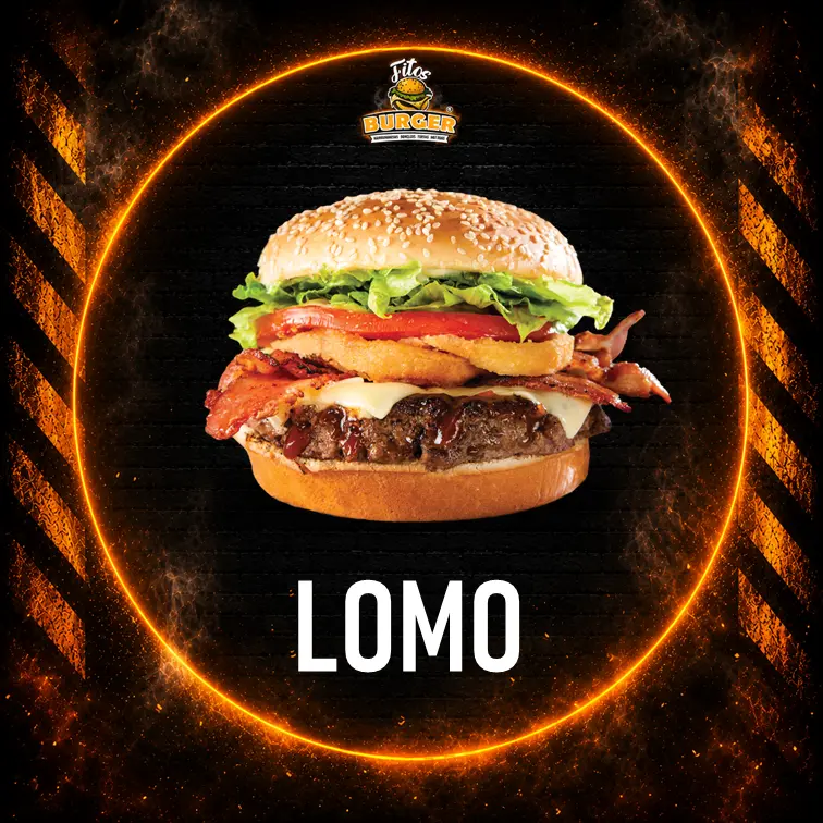 HAMBURGUESA DE LOMO
