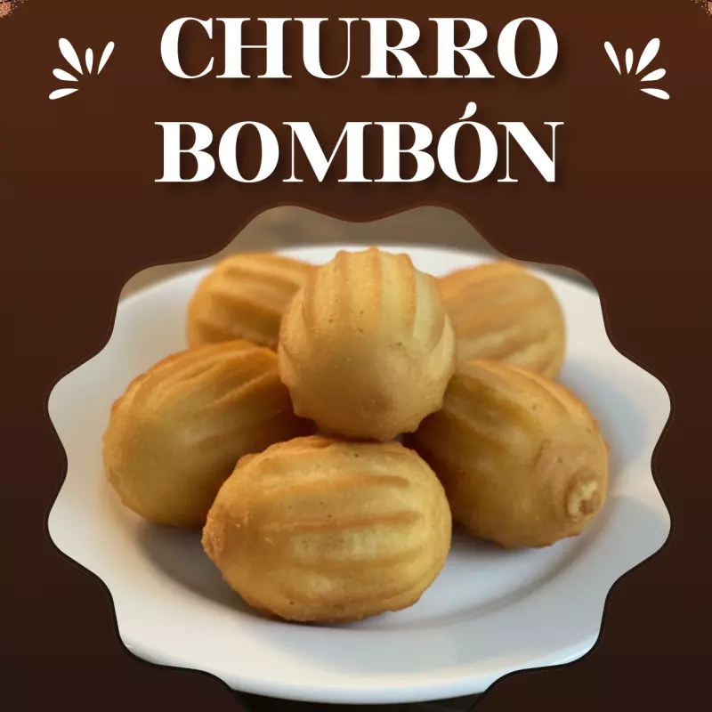 6 Churros Bombón de Nutella