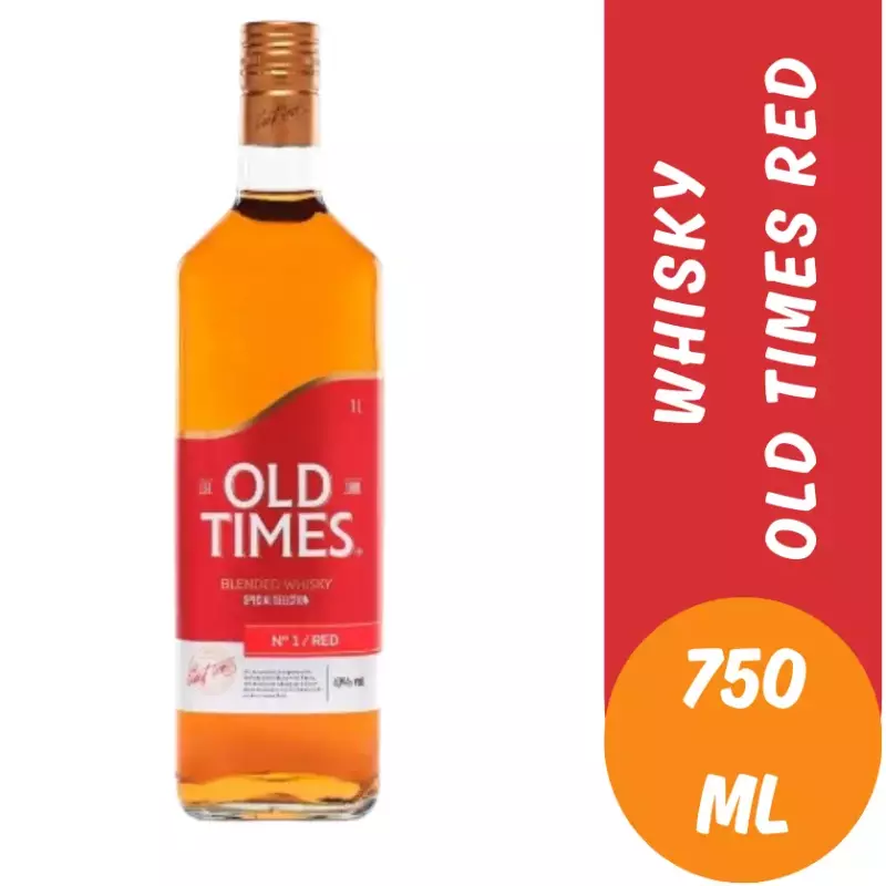 Whisky Old Times Red - 750 Ml