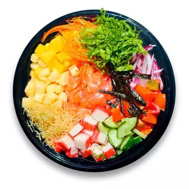 Poke de salmão