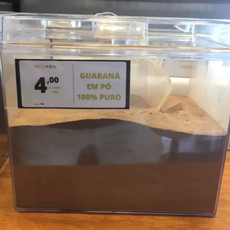 Guaraná em pó