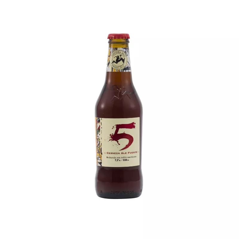 Cerveza Kross 5 Fuerte 7.2° 330 c.c.