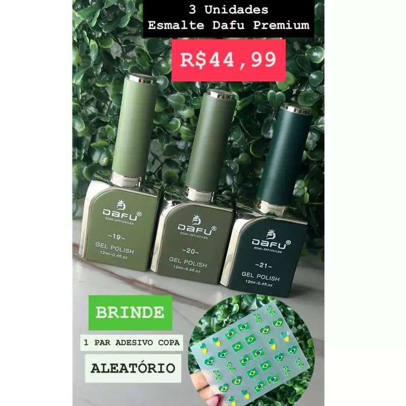 Esm.Gel Trio Verdes Dafu  19-20-21