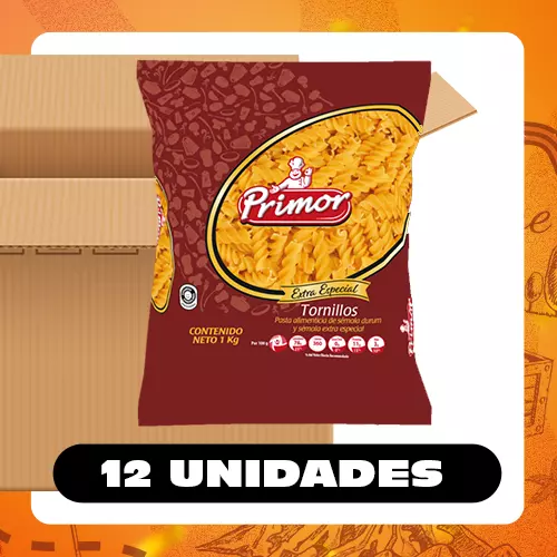 Bulto Primor Esp Pasta Tornillo 1kg