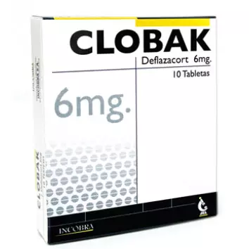 CLOBAK 6MG 10 TABLETAS