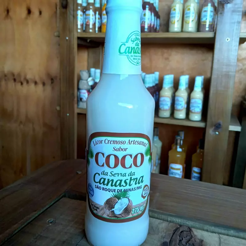 Licor cremoso de coco