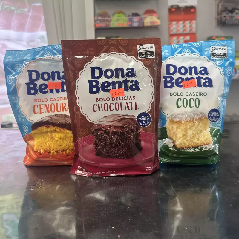 Massas de bolo Dona Benta 450g