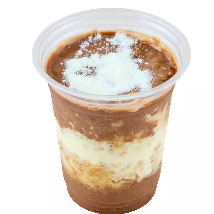 Bolo no Pote Ninho com Nutella