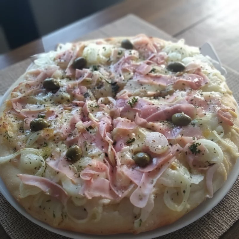 • Fugazzetta Rellena con Jamón