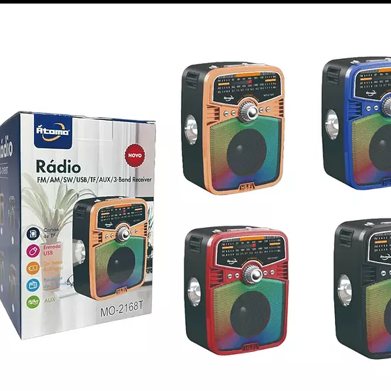 Radio Bluetooth C/Lanterna