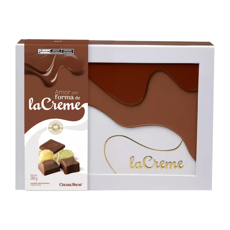 Cx Bb e Tabletes laCreme Sort 260g