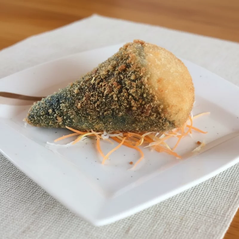 Temaki de Salmão Crocante