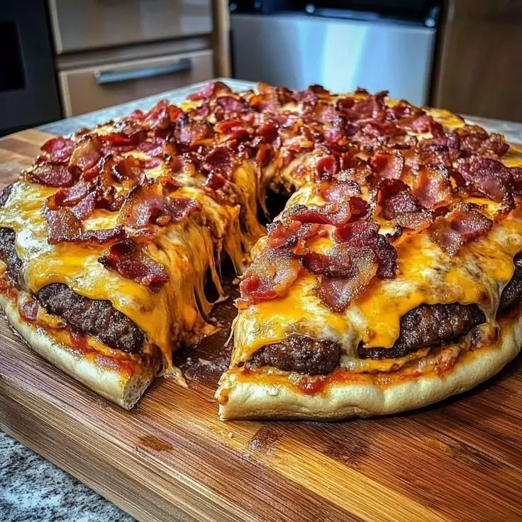 BurgerPizza Extrema Bacon 8 porc.