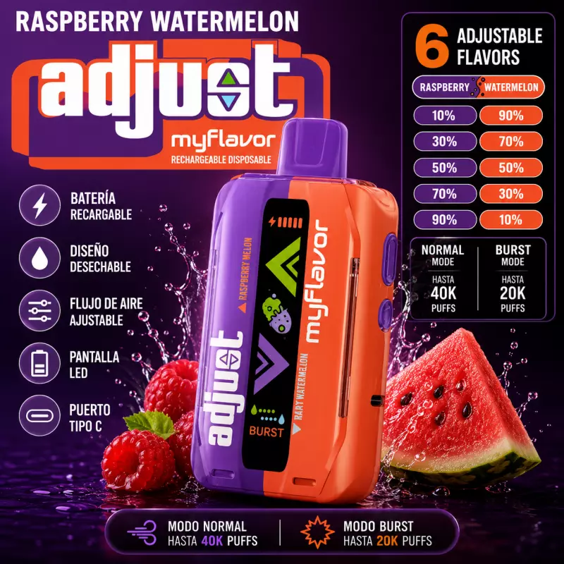Adjst- Raspberry Watermelon 🫐🍉
