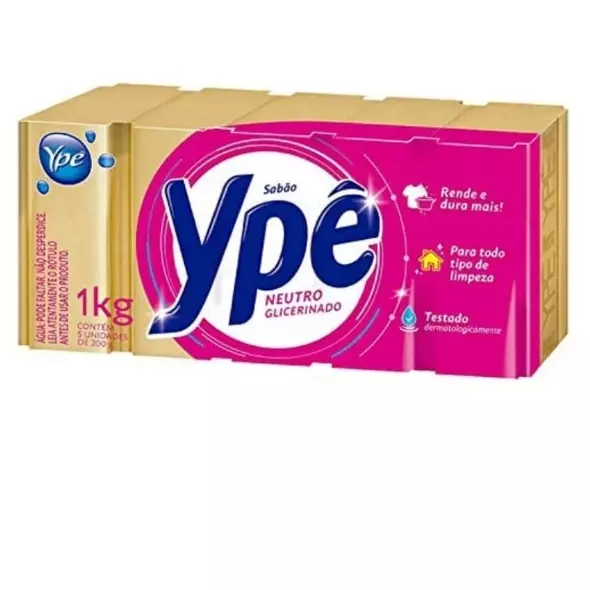 Sabão ypê neutro glicerinado um quil