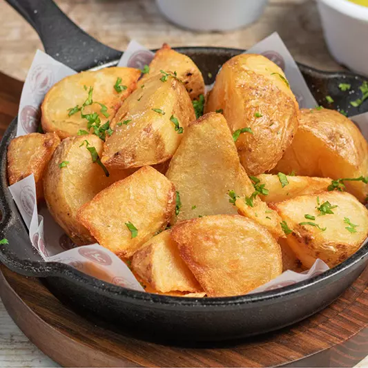 Porcion Papas en casco