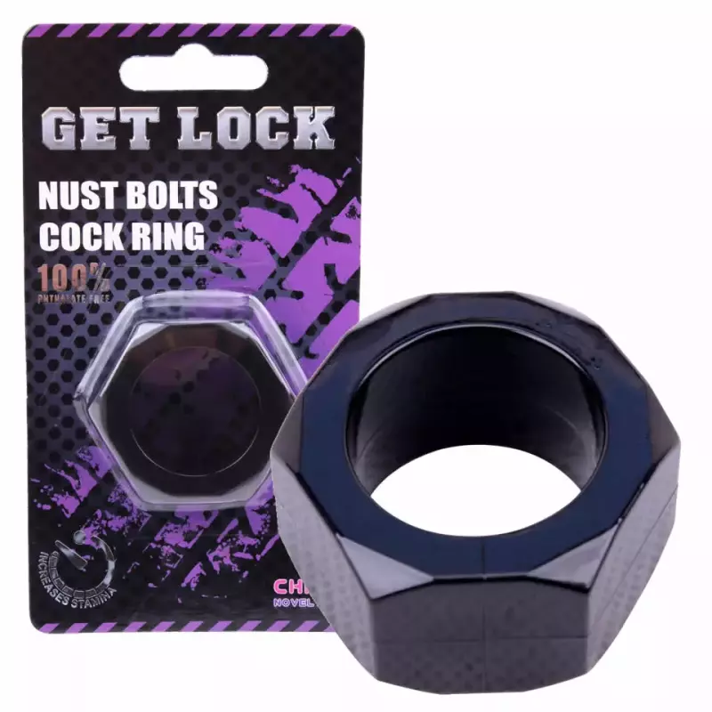 COCK RING BLACK - GK POWER