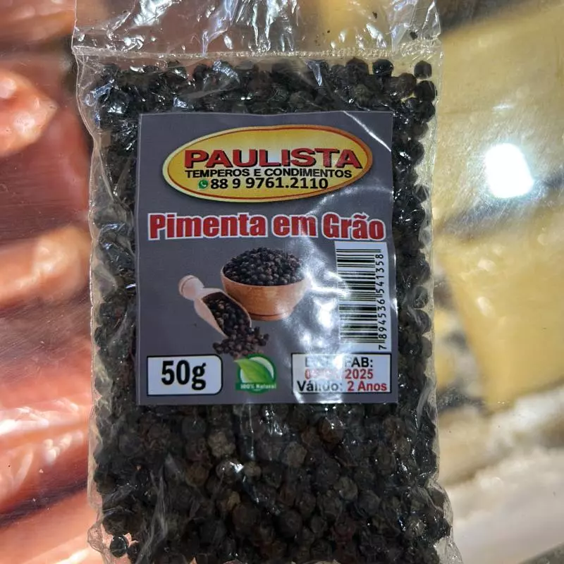 PIMENTA DO REINO EM GRÃOS