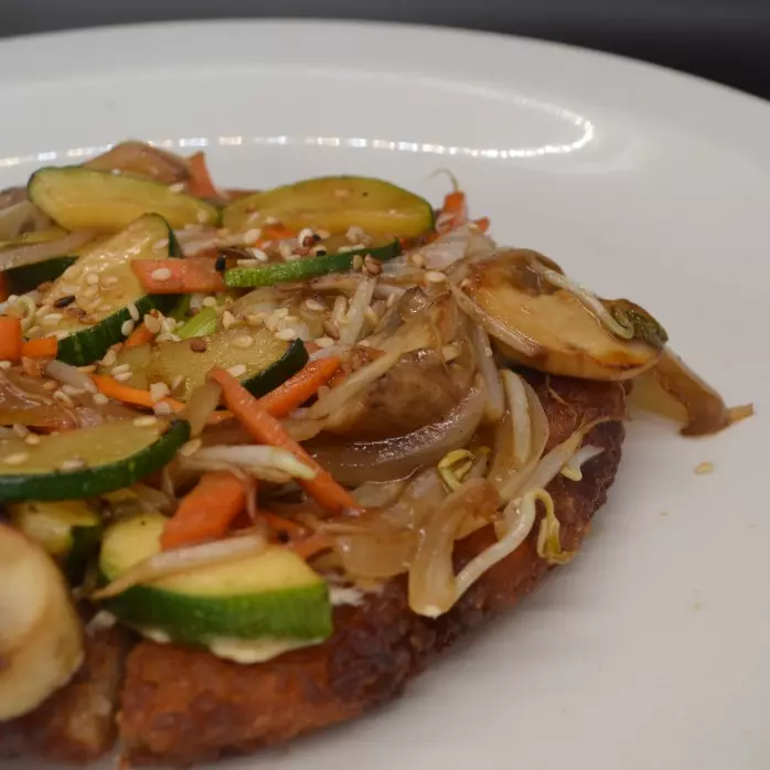 SUSHI PIZZA VEGETARIANA