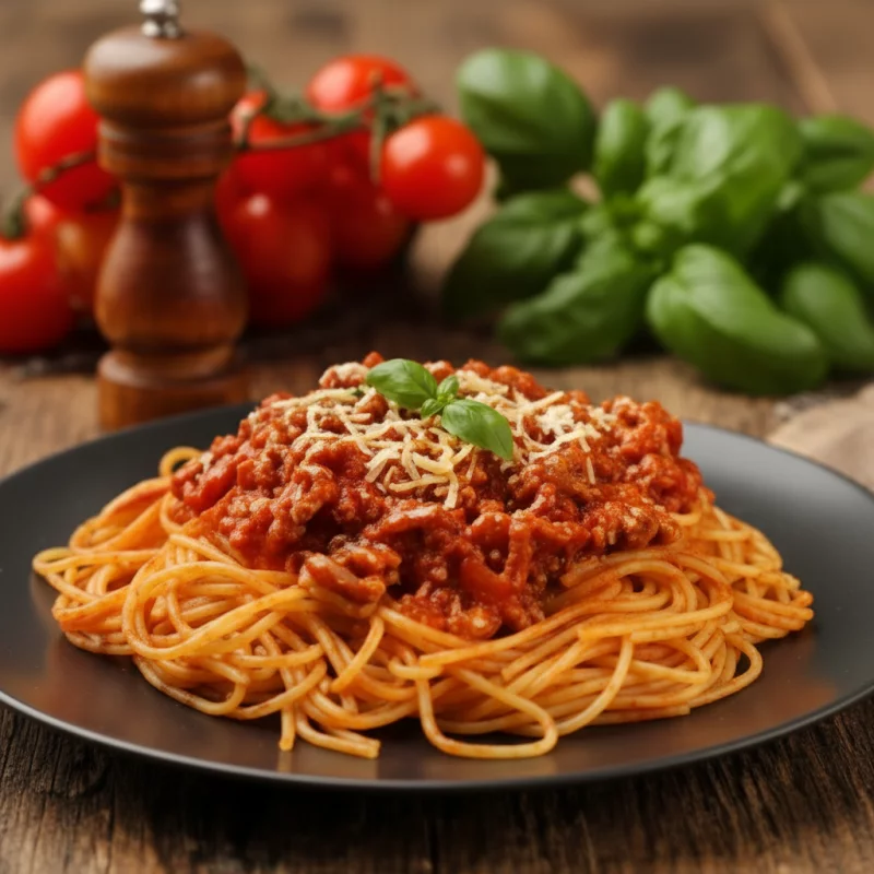 Espaguete à Bolonhesa