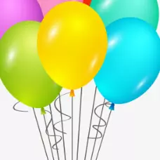 Globo sencillo unicolor unidad