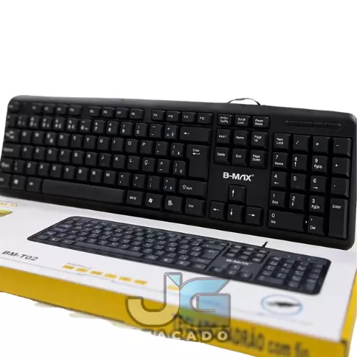 TECLADO C/FIO B-MAX USB BASIC BM-T02