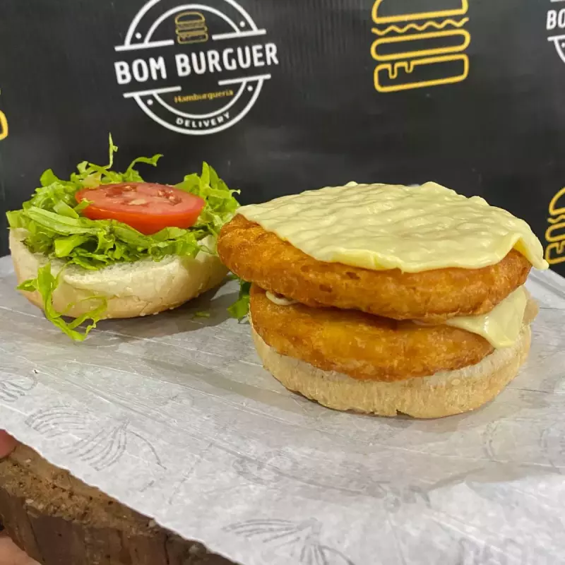 Chicken burguer duplo