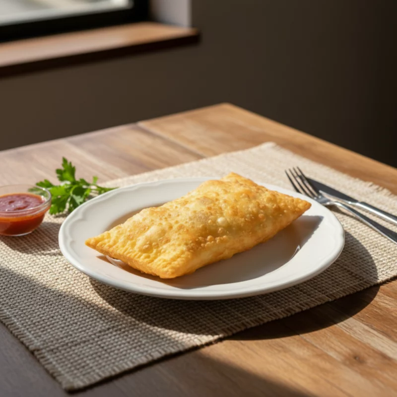Pastel de Frango Catupiry e Cheddar