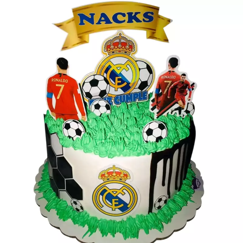 Cake con temática de CR7