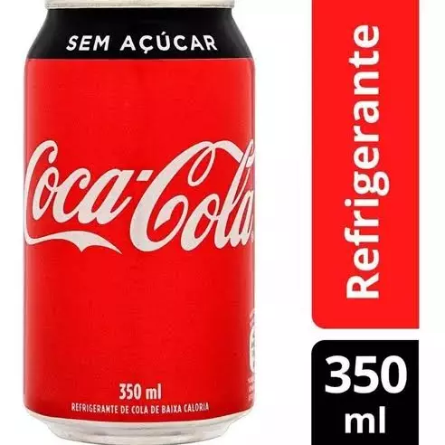 Coca cola lata zero 350ml