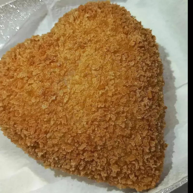 Coração trufado de frango