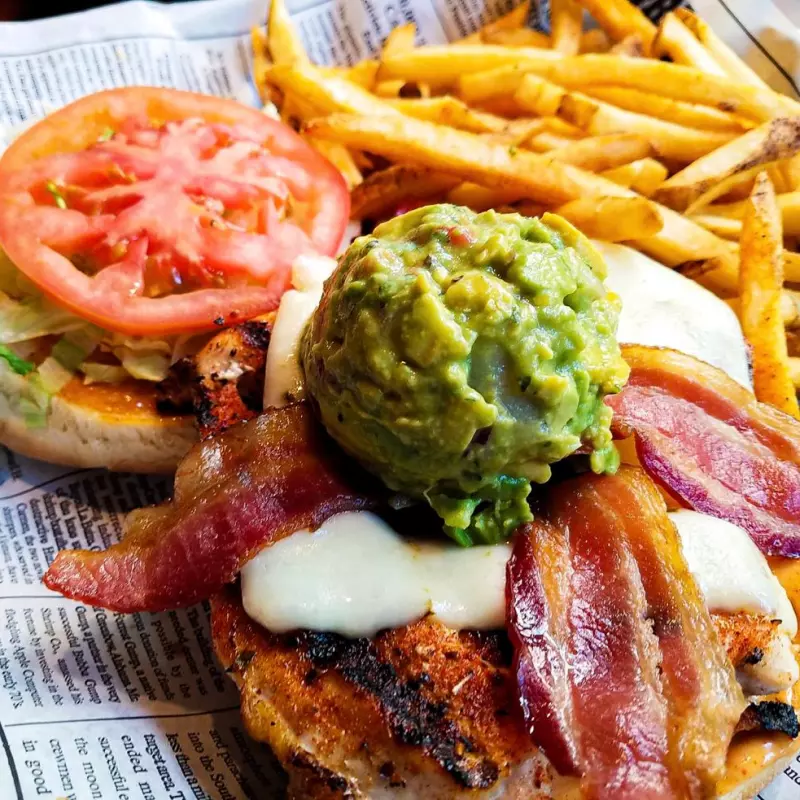 TEXANA CHICKEN BURGER
