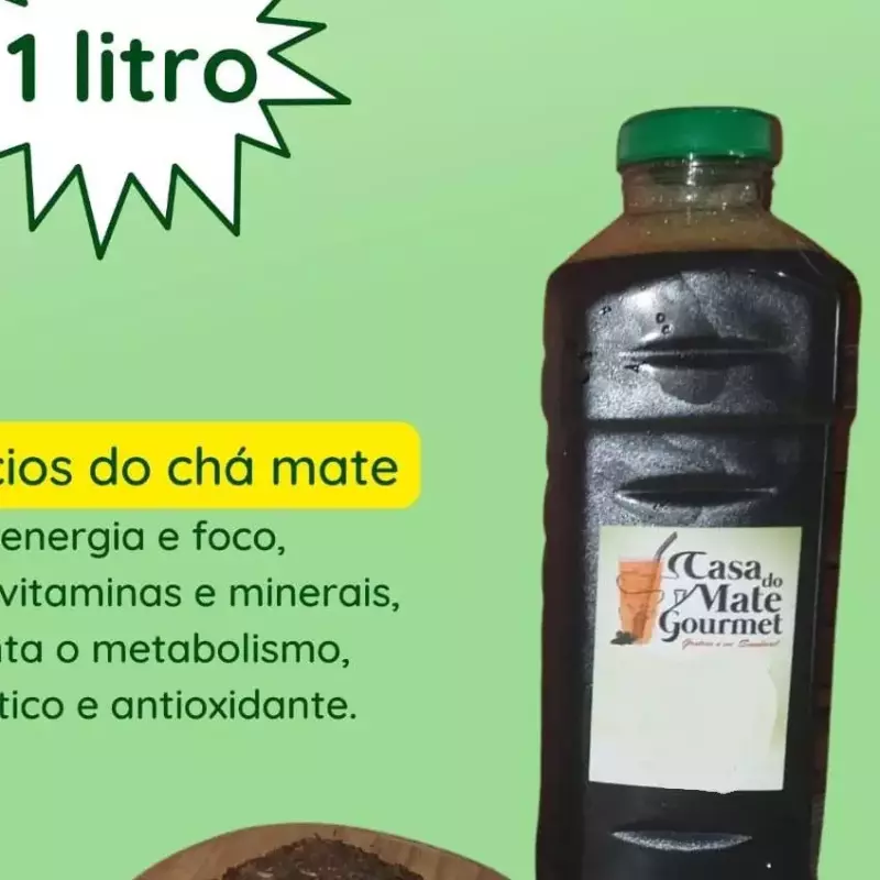 1 Litro de Mate com Limão e Groselha