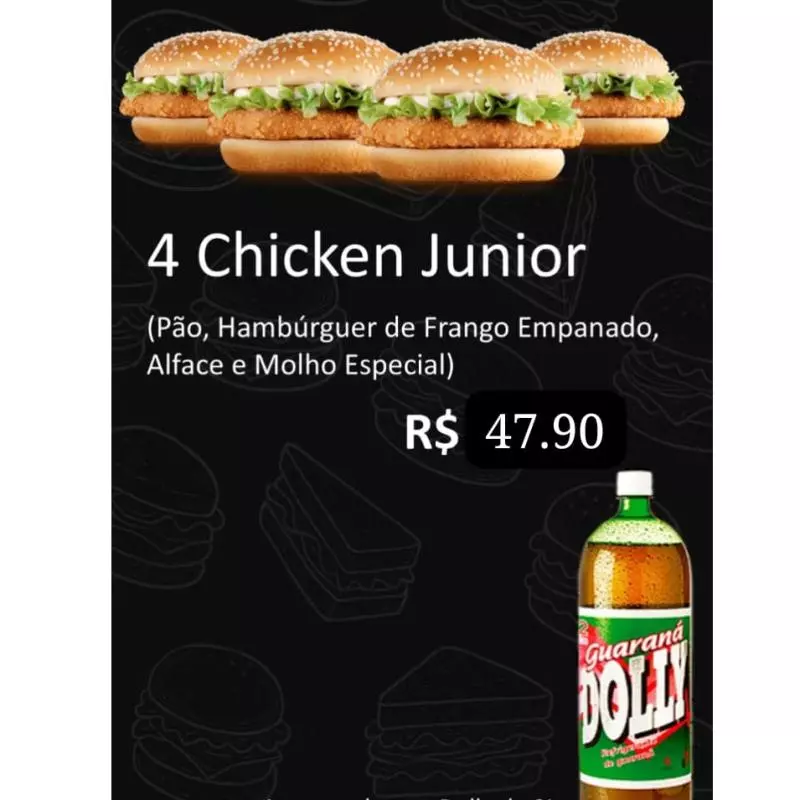 4 CHICKEN JUNIOR