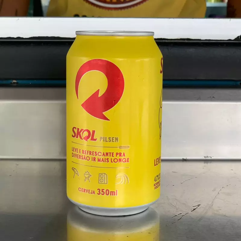 Cerveja Skol Lata