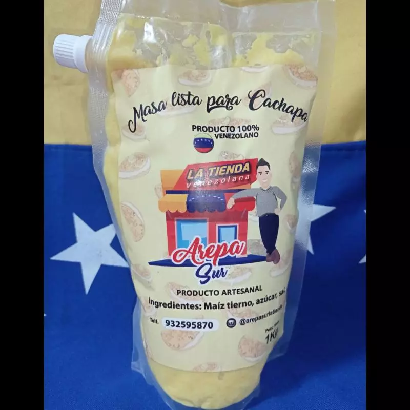 Masa lista para cachapas