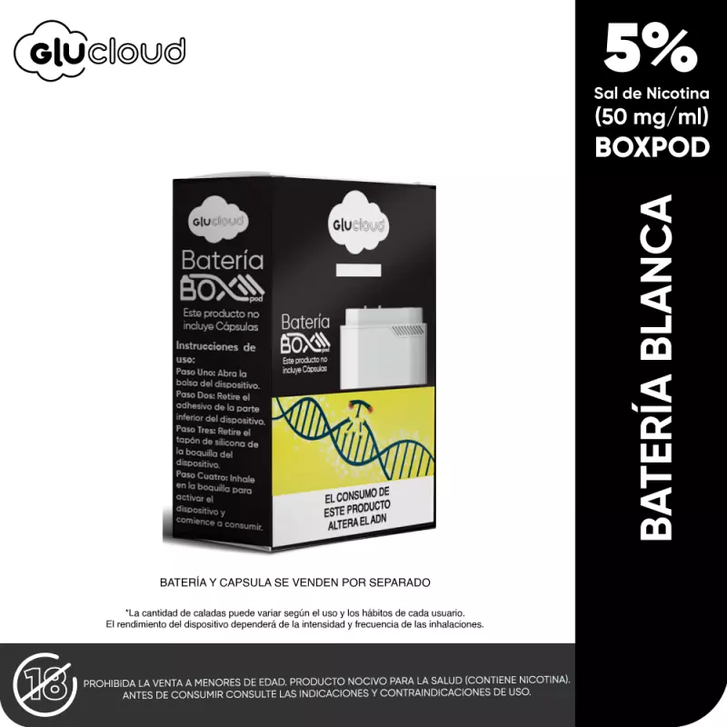 BATERIA BLANCA BOX POD