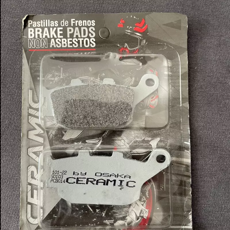 BALATAS DISCO TRASERAS CBR600/R6