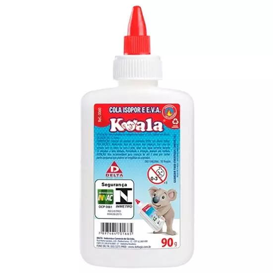 Cola Isopor e EVA 90g - Koala