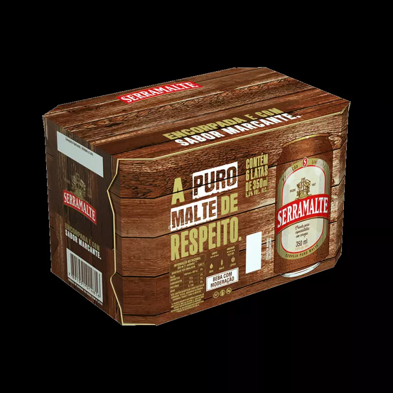 serramalte 350 ml unidade