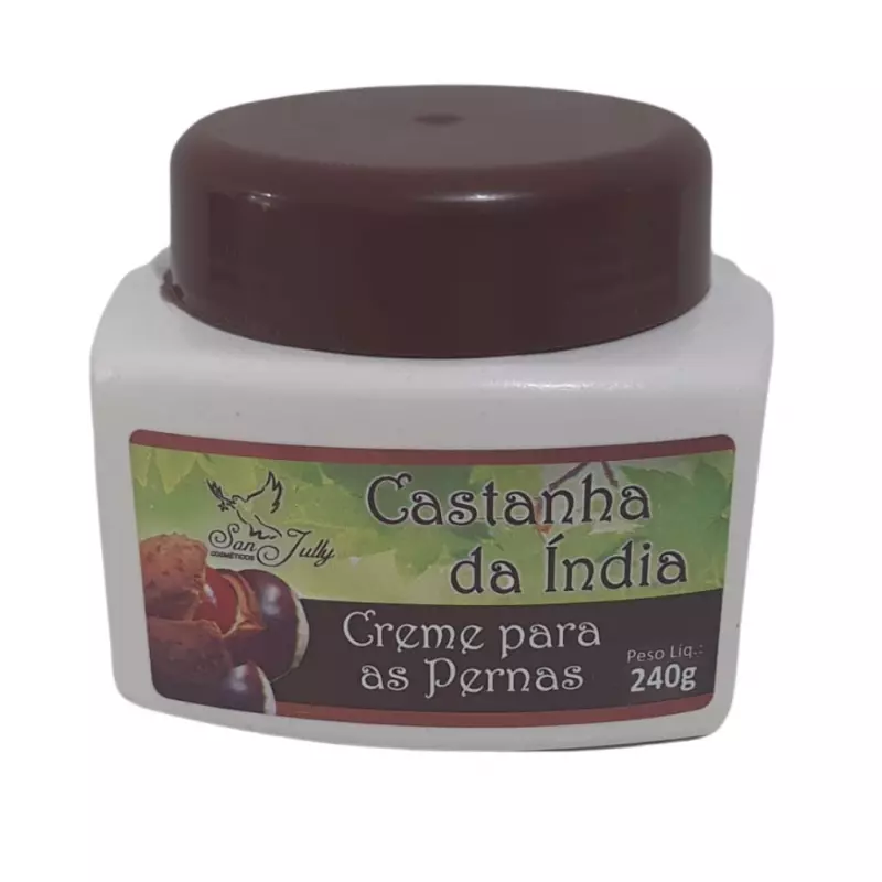 Creme Castanha da Índia-240g Sanjuly