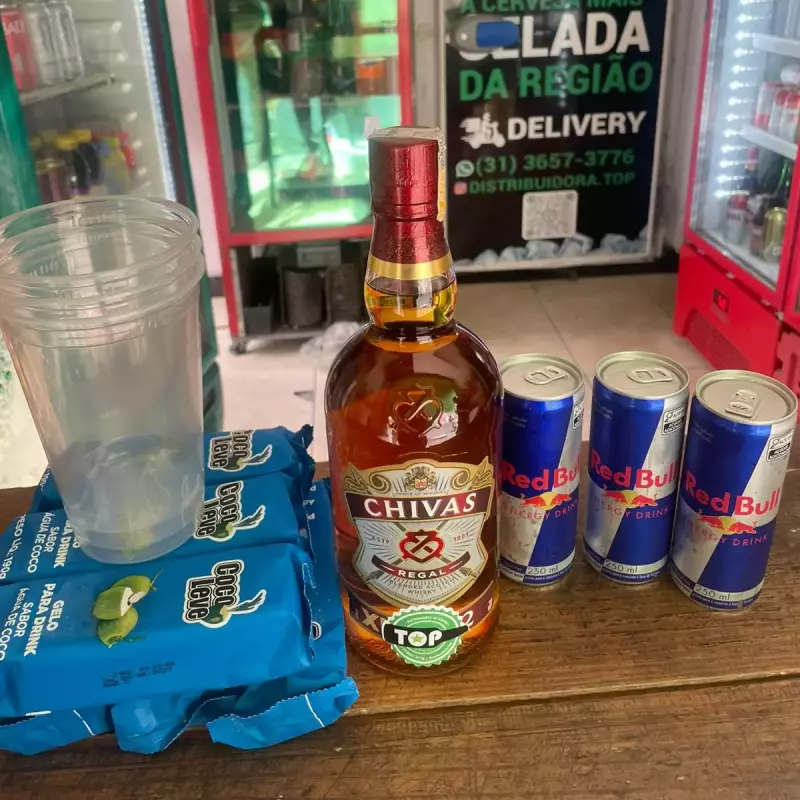 Combo Chivas Regal/ Red bull