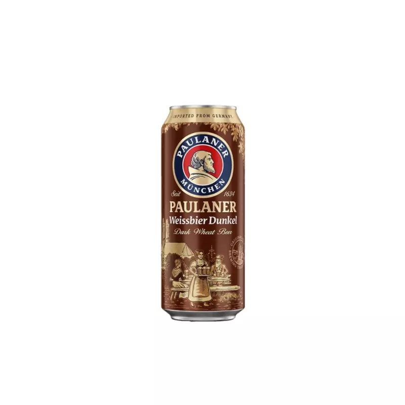 Cerveza Paulaner Weissbier Dunkel